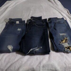 Women's Jeans - Lot of 3 - Judy Blue and Kancan - 13/30 & 13/31
